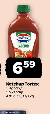 Ketchup Tortex promocja w Netto