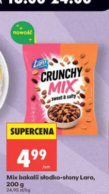 Mix bakalii słodko-słony Laro promocja w Biedronka