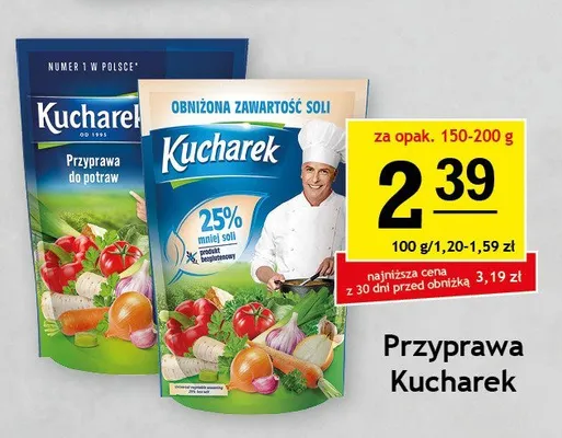 Przyprawa do potraw Kucharek promocja w Gram Market