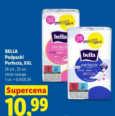Podpaski Perfecta XXL Bella promocja w Lidl