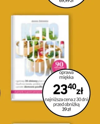 Książka Keto Lunch Box promocja w Empik