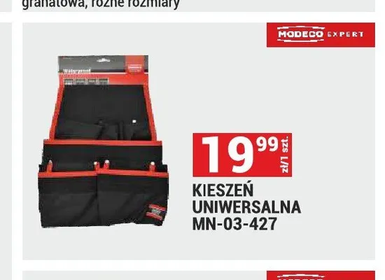 Kieszeń uniwersalna Modeco Expert MN-03-427 promocja w Merkury Market
