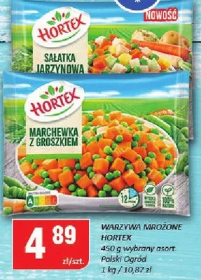 Warzywa mrożone promocja w Chorten