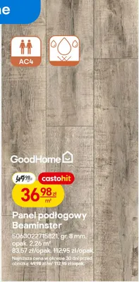 Panel podłogowy Beaminster promocja w Castorama