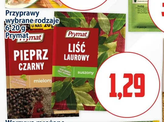 Pieprz czarny mielony Prymat promocja w Kupiec