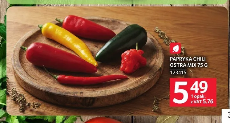 Papryka chili ostra mix promocja w Selgros