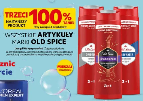 Wszystkie artykuły marki Old Spice promocja w Kaufland