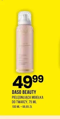 Pielęgnująca mgiełka do twarzy Daso Beauty promocja w Drogerie Natura