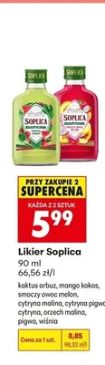 Likier Soplica cytryna promocja w Biedronka