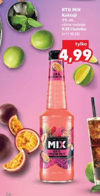 Koktajl RTD Mix promocja w Kaufland