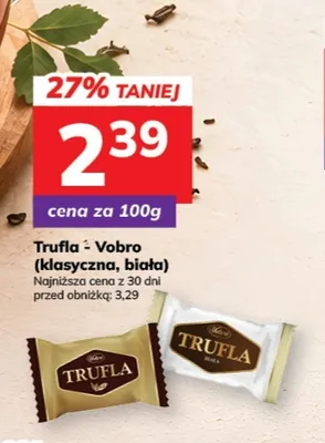 Trufla biała Vobro promocja w Hitpol