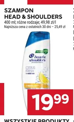 Szampon do włosów Head & Shoulders promocja w Stokrotka