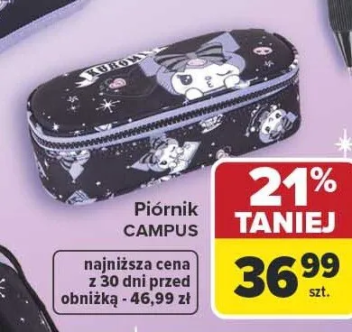 Piórnik Campus CoolPack Kuromi promocja w Carrefour