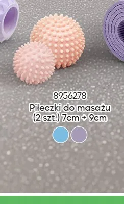 Piłeczki do masażu MR. D.I.Y. 2-pak 7 cm + 9 cm promocja w MR. DIY