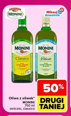 Oliwa z oliwek Delicato Monini promocja w Carrefour