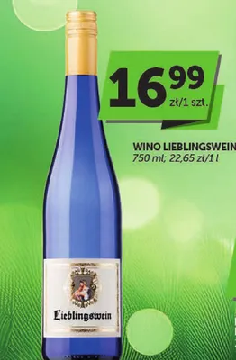 Wino Lieblingswein promocja w ABC