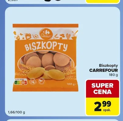 Biszkopty Carrefour promocja w Carrefour Express