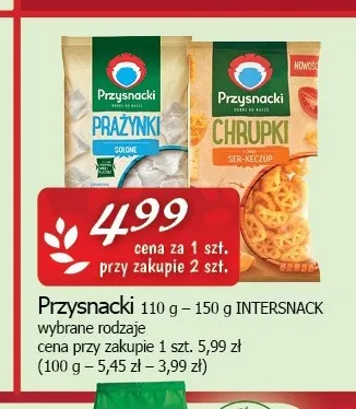 Przysnacki Intersnack promocja w CEZAR Delikatesy
