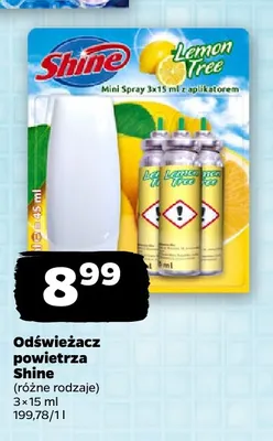 Odświeżacz powietrza Shine promocja w Netto