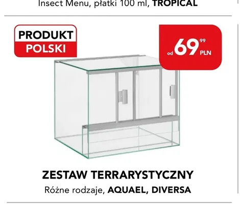Zestaw terrarystyczny Diversa promocja w Aquael zoo