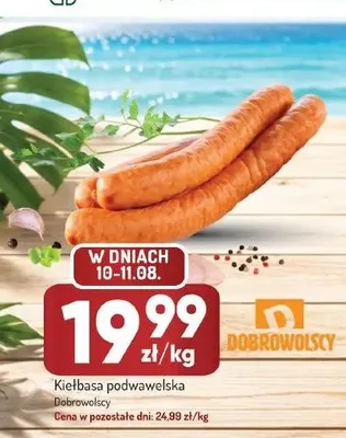 Kiełbasa podwawelska Dobrowolscy promocja w Avita