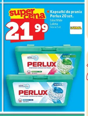 Kapsułki do prania Perlux Color promocja w TOPAZ