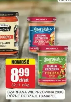 Szarpana wieprzowina Pamapol promocja w Bingo