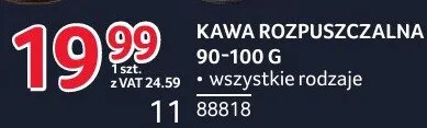 Kawa rozpuszczalna Davidoff 90-100 g promocja w Selgros