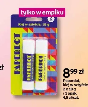 Klej w sztyfcie Paperdot 2-pak promocja w Empik