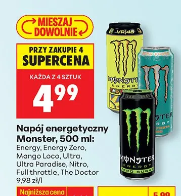 Napój energetyczny Energy promocja w Biedronka