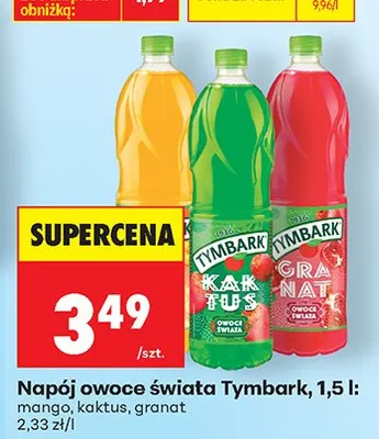 Napój owocowy świata granat promocja w Biedronka
