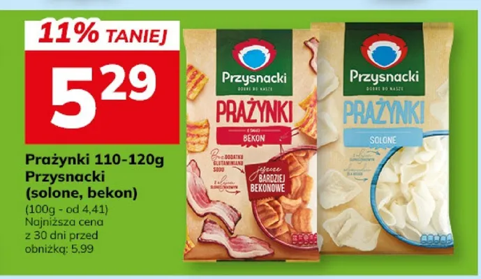 Prażynki Przysnacki (solone, bekon) promocja w Hitpol