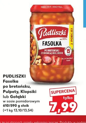Pulpety w sosie pomidorowym Pudliszki promocja w Kaufland