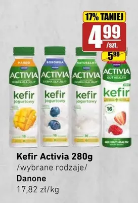 Kefir Activia Truskawka promocja w API Market