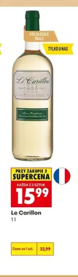 Wino Le Carillon promocja w Biedronka