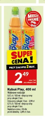 Napój Kubuś Play promocja w Twój Market