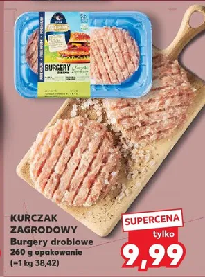 Kurczak zagrodowy burgery drobiowe promocja w Kaufland
