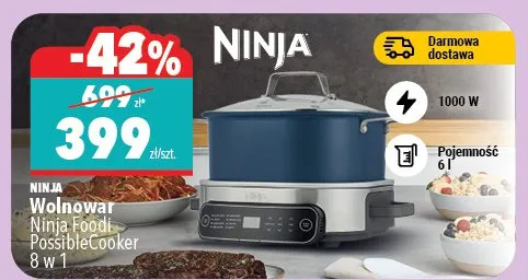 Wolnowar Ninja Foodi Possible Cooker 8w1 promocja w Biedronka Home