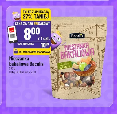 Mieszanka bakaliowa Bacalis promocja w POLOmarket