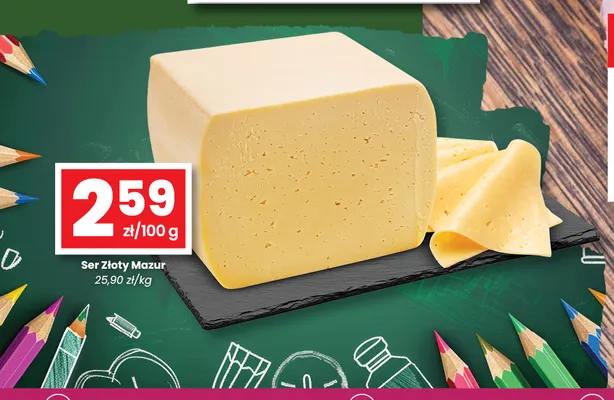 Ser Złoty Mazur promocja w emma MARKET