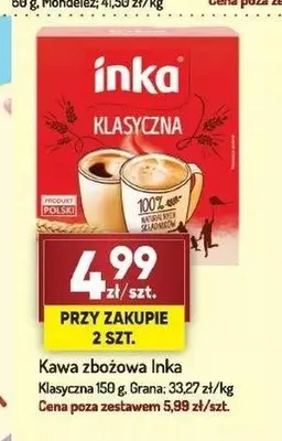 Kawa zbożowa Inka Klasyczna promocja w Avita
