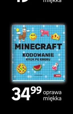 Książka Minecraft Kodowanie krok po kroku Wydawnictwo RM promocja w Empik