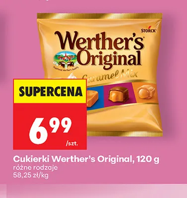 Cukierki Werther's Original Caramel Mix promocja w Biedronka
