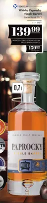 Whisky Bartex Bartol Single Barrel promocja w POLOmarket