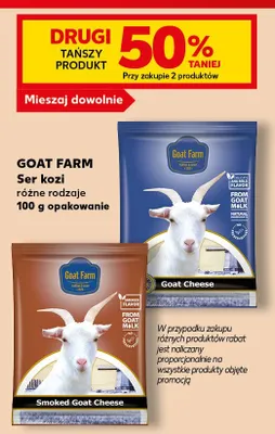 Ser kozi Goat Farm promocja w Kaufland