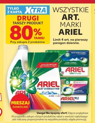 Art. marki ARIEL promocja w Kaufland