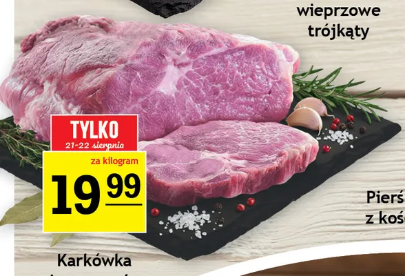Karkówka wieprzowa bez kości promocja w Gram Market