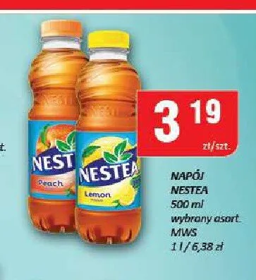 Napój Nestea Lemon promocja w Chorten