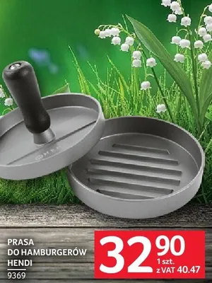Prasa do hamburgerów Hendi promocja w Selgros