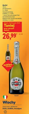 Martini Asti Prosecco promocja w Lidl